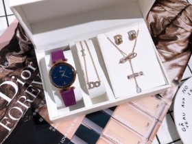迪奥Dior  星空I do系列 钛钢五件套手表 进口石英机芯