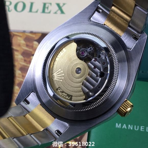 白       金       新款劳力士Rolex男士机械腕表