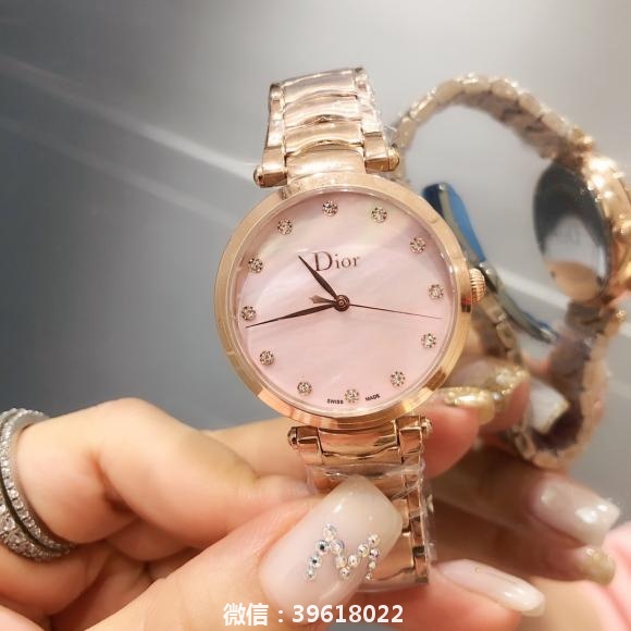 白 枚 钻石➕20爆款回馈降价迪奥Dior 女士腕表