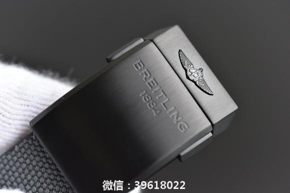 .【GF全新演绎】百年灵机械计时44mm黑钢腕表