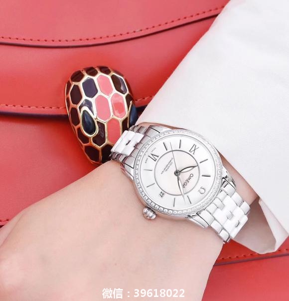 最新款欧米茄女装 款式时尚大方女士陶瓷腕表