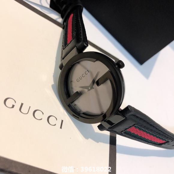 「」“古驰双G”Gucci意大利殿堂级时尚品牌-这款手表最大的特色就是表壳设计