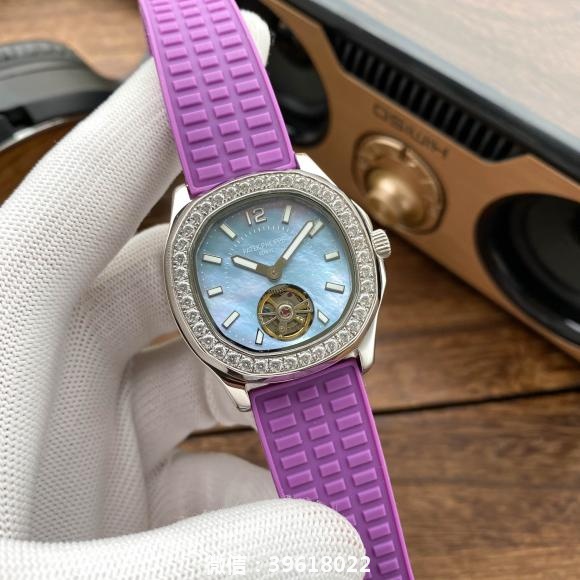 白   实物拍摄 品牌: 百达翡丽-PATEK PHILPPE 手雷系列 类型 女士腕表