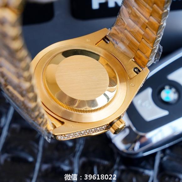 factory升级版V2劳力士Rolex最新款日历型系列满天星镶钻机械男表