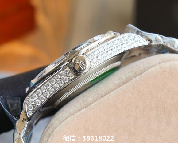 A货品质劳力士Rolex最新款日历型系列满天星镶钻机械男表