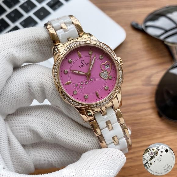 同价  实物拍摄欧米茄-OMEGA  最新推荐 零维修类型 女士腕表