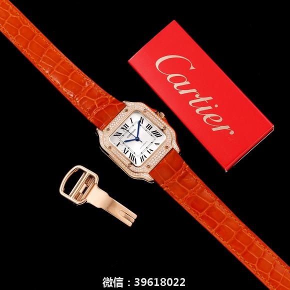 实拍 最高版本Cartier【 BV出品】卡地亚Santos腕表