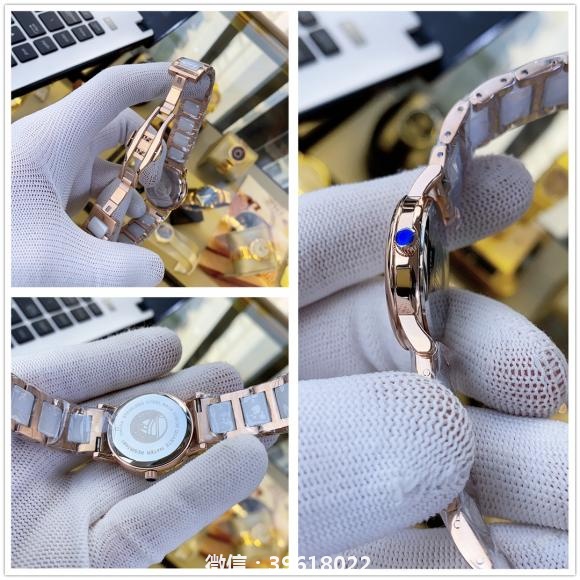 陶瓷带再加20  实物拍摄欧米茄-OMEGA  最新首发类型 女士腕表