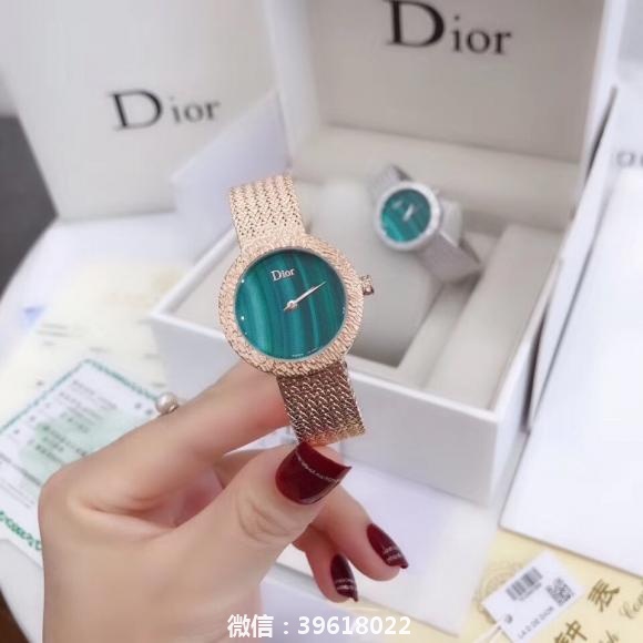 Dior新款女表以唯美时尚和精湛品质,成就心之所属饱满圆润的腕表