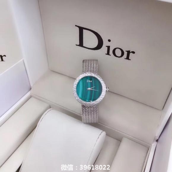 Dior新款女表以唯美时尚和精湛品质,成就心之所属饱满圆润的腕表