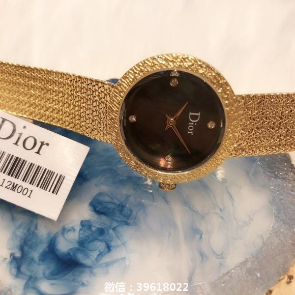 新元素Dior爆款 女士网带石英款 精钢材质 30mm