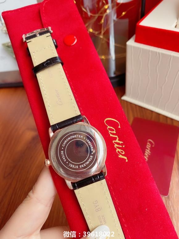 玫高品质Ronde De Cartier卡地亚伦敦腕表