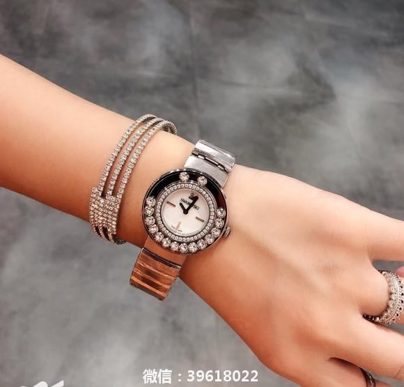 施华洛世奇 专柜款手镯系列16颗流珠镶钻腕表