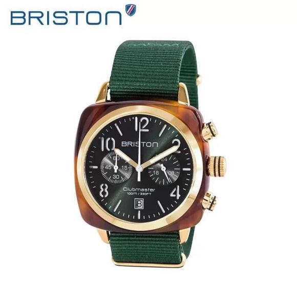 配原装盒周冬雨同款法国新锐潮牌布里斯顿BRISTON运动腕表