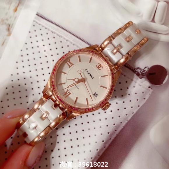 陶瓷「麦芽糖」香奈儿- Chanel新款女装机械腕表