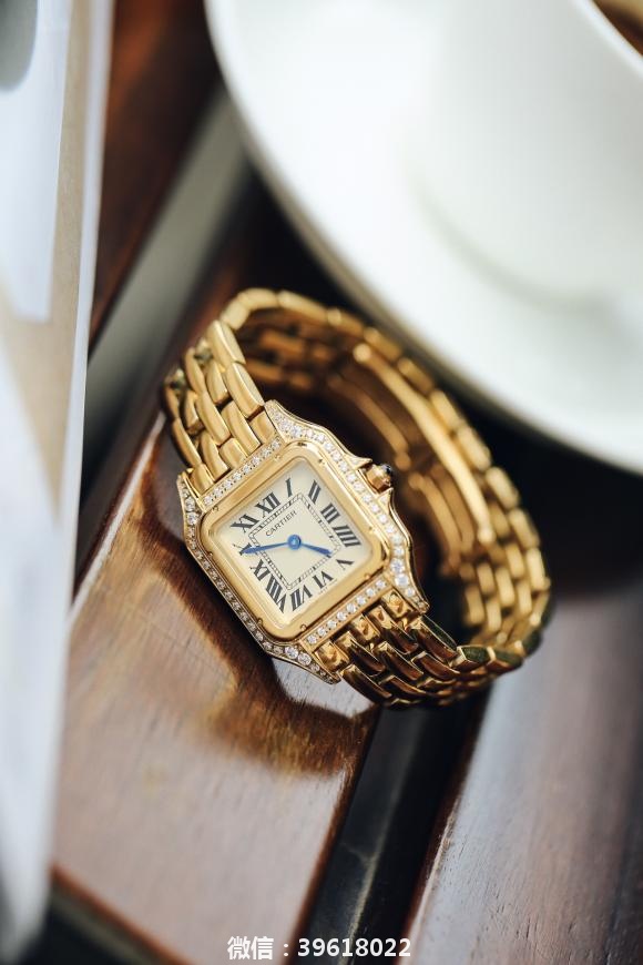 高品质做工  枚 钻圈➕30最新力作 卡地亚Panthère de Cartier 猎豹系列腕表