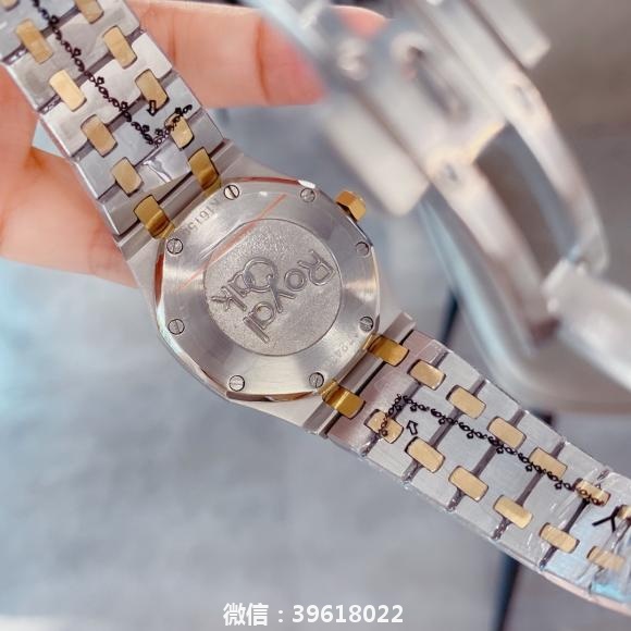 爱彼-鹦鹉螺系列7011玫瑰金针女表腕表