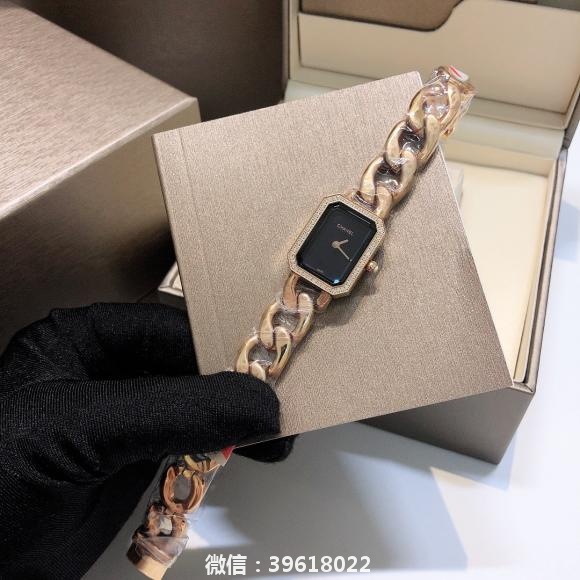 「.金」香奈儿-CHANEL手链手表 中古款手表 瑞士石英机芯