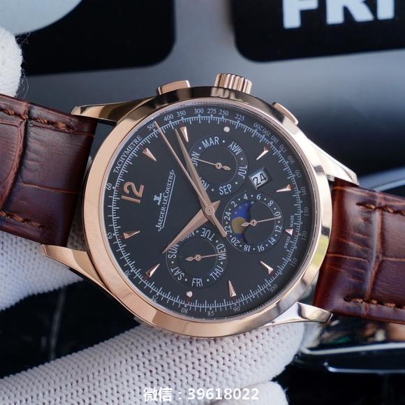 为高端而设计的黑色素背景\u0026吧台上手图】•【最新款式】品牌:  积家Jaeger Lecoultre推出古典系列腕表