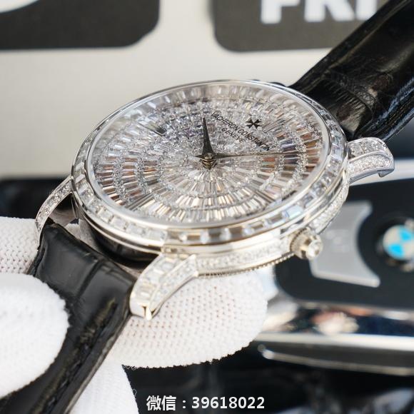 市场最高品质 台湾厂 ⌚️江诗丹顿传袭系列 新款奢华满天星型号60/000G-9952男士腕表