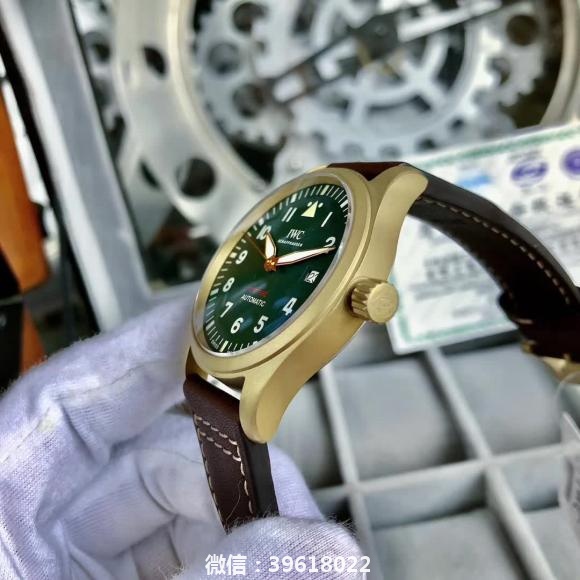 mks全套包装 经典万国飞行员系列马克十八18腕表