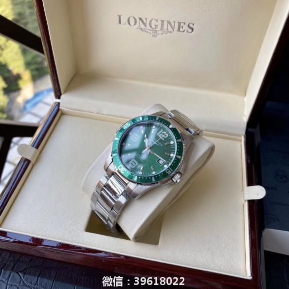 【最新绿色圈口】浪�-LONGINES‼️CONQUEST CLASSIC康卡斯经典系列这款腕表