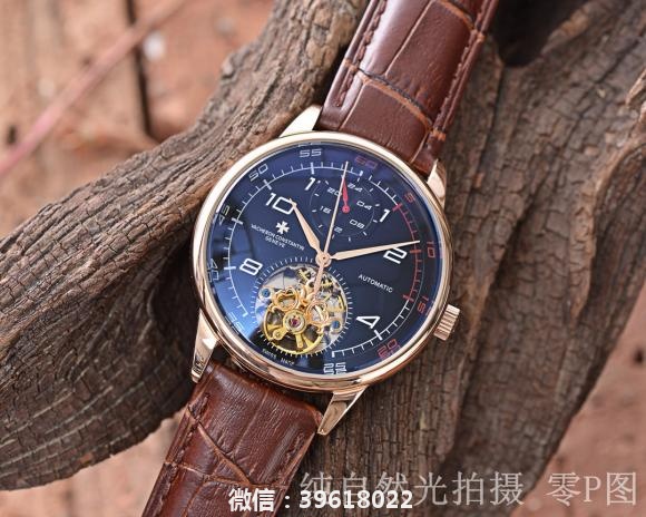 大飞轮新款  精致简约⌚️ 江诗丹顿最佳设计独家首发 精品男士腕表