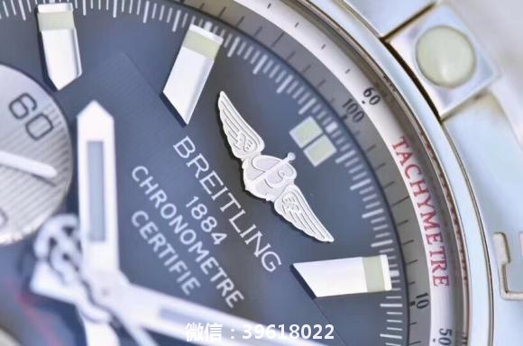 【GF钢带送皮表】百年灵机械计时系列Pilot飞行员44mm腕表