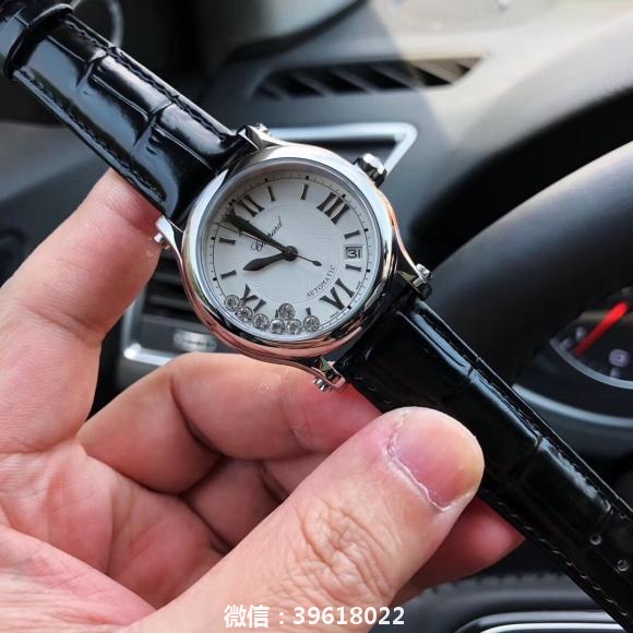 萧邦 HAPPY SPORT MEDIUM AUTOMATIC系列 278559-3001 此款是肖邦旗下最具代表性的腕表