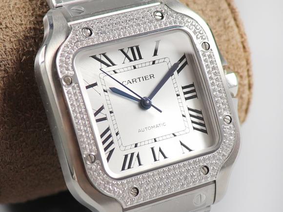 【BV Factory最高版本 正品开模】卡地亚Cartier新款山度士情侣腕表