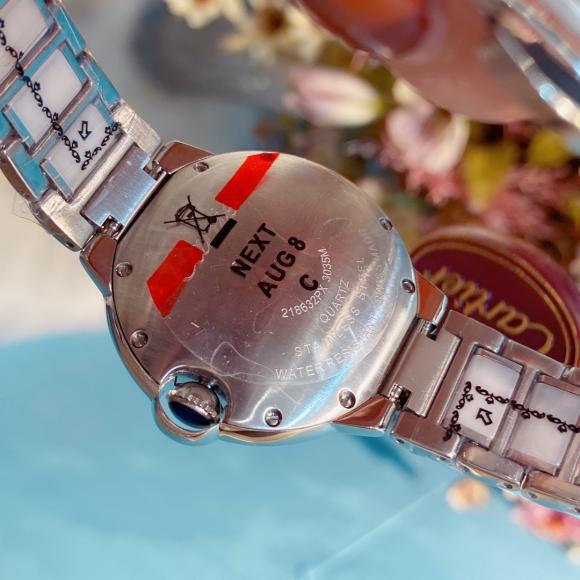 耳位钻.卡地亚蓝气球系列钻石手表 超美此款限量版在珠宝圈子得不行 瑞士石英机芯