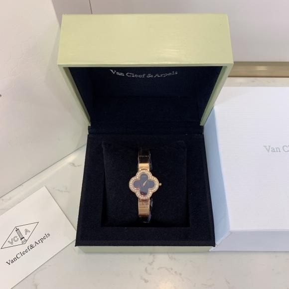 VCA梵壳雅宝 珠宝链带的腕表