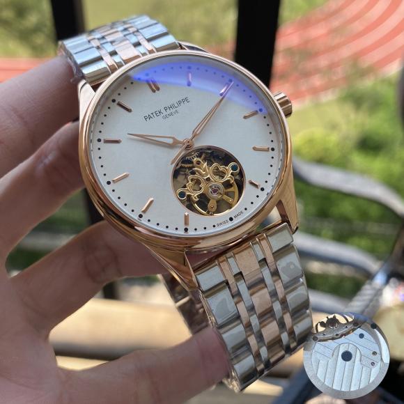 首发新款热卖爆款高清实拍 完美呈现 百达翡丽最新设计大飞轮新品 精品男士腕表