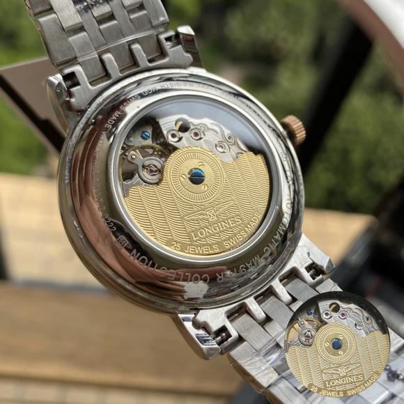 侧飞轮新款  精致简约⌚ 浪琴最佳设计独家首发 精品男士腕表