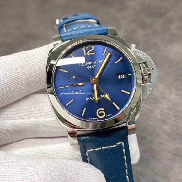 PANERAI 沛纳海 PANERAI BLUE DIAL蓝色表盘GMT自动腕表