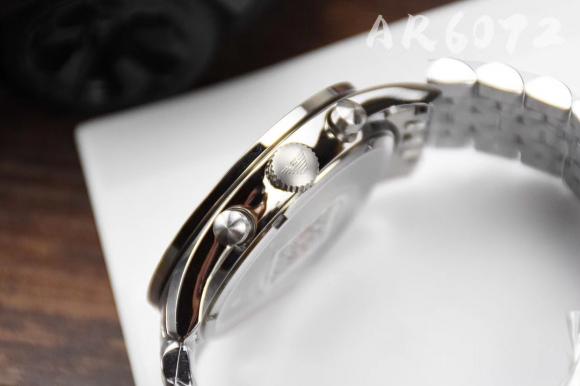品牌 :  原单阿玛尼实拍   ARMANI类型 新款大表盘男士商务石英腕表