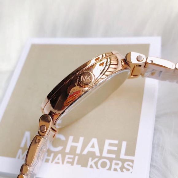 MICHAEL KORS官方新款MK4335玫瑰金钢表带