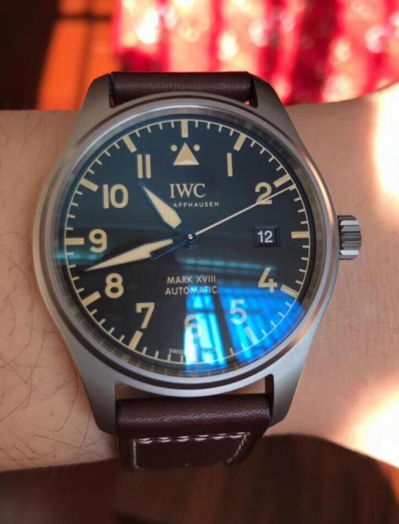 【复古怀旧钛羽出击】万国马克十八飞行员传承系列——IW327006腕表
