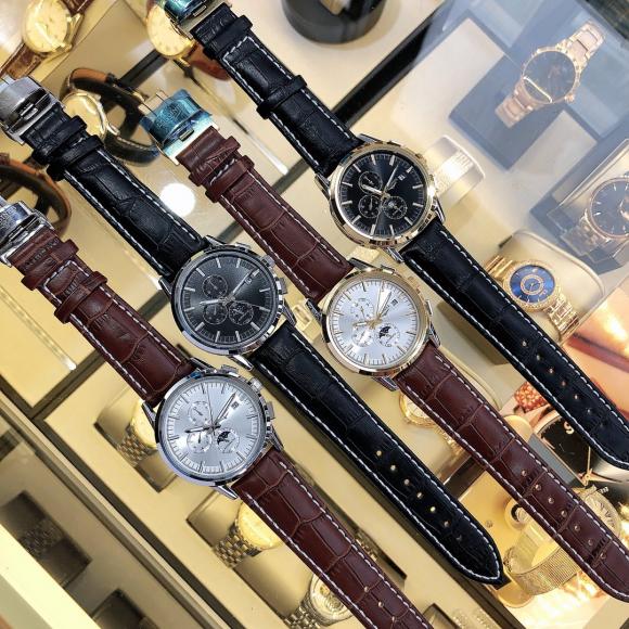 实物拍摄浪琴-LONGINES  最新首发 六针商务 送礼最佳类型 男士腕表
