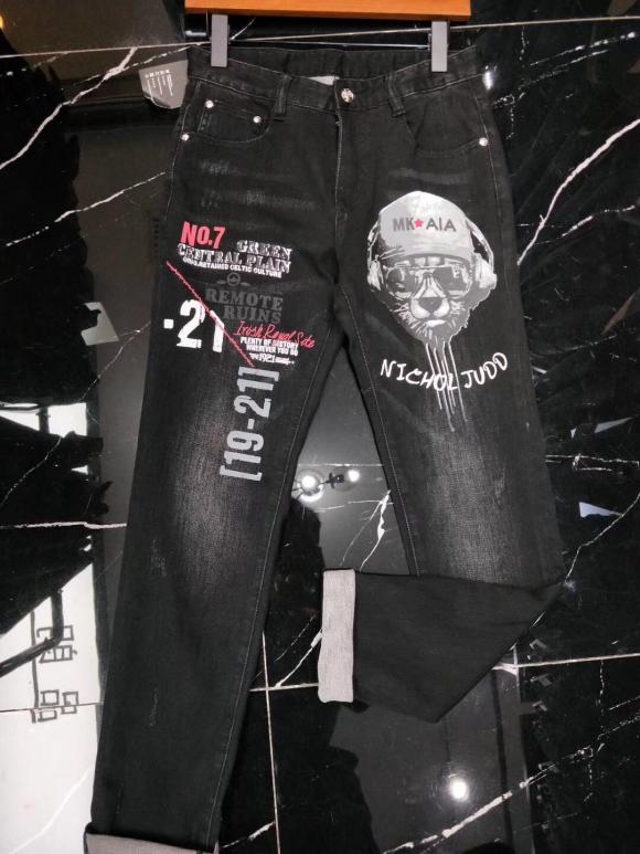 纪梵希 2019秋季新款原单爆款牛仔裤 超级定制款 原版五金 超级重工工艺 版型超赞