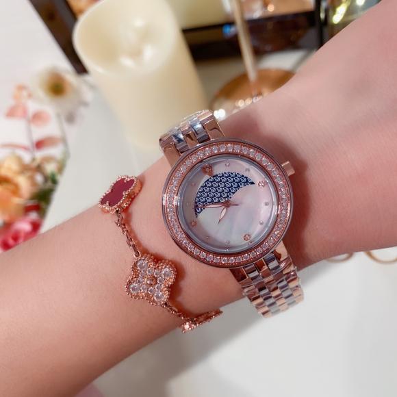 枚 钻石圈➕20「麦芽糖」迪奥-Dior 女士腕表