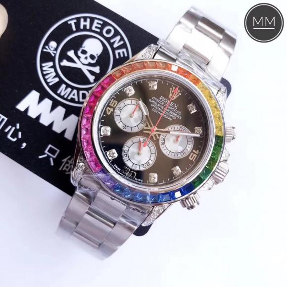 MM出品劳力士-ROLEX宇宙计型迪通拿彩钻系列116598 RBOW腕表