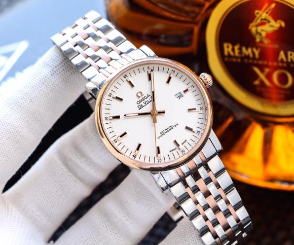 白  同价  实物  拍摄欧米茄-OMEGA  类型 男士腕表