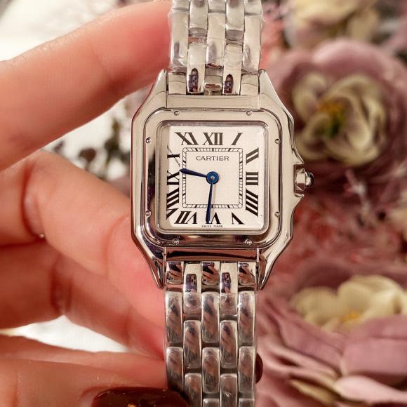 玫 钻石+30高品质最新力作 卡地亚【挚爱单品】 Panthère de Cartier 卡地亚猎豹系列腕表