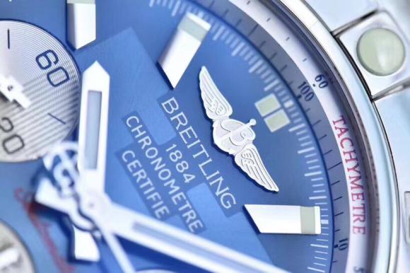 【GF钢带送皮表】百年灵机械计时系列Pilot飞行员44mm腕表