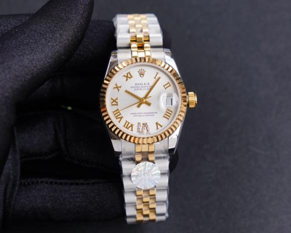 诚意推荐 官方原版一比一复刻 劳力士Rolex日志型女款腕表