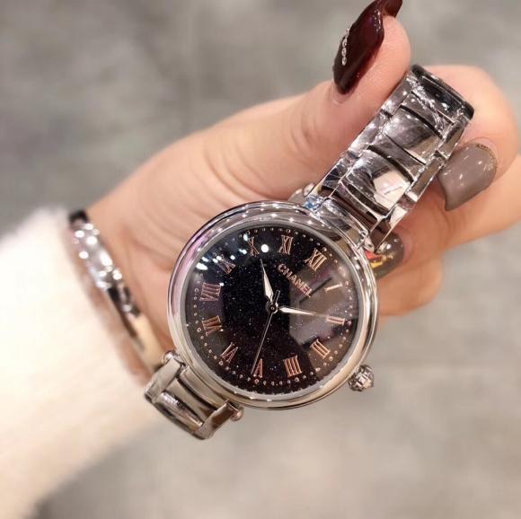 Chanel【香奈儿】时尚女士星空石英钢带腕表
