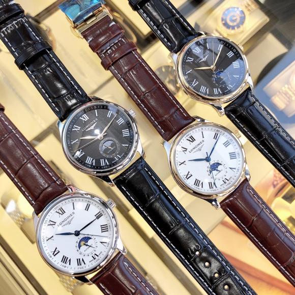 实物拍摄浪琴-LONGINES  名匠系列  销量冠军类型 男士腕表