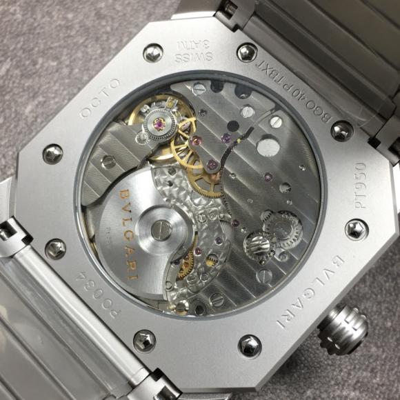 【GB Factory最新力作】市场最高版本 V2升级版BVLGARI 宝格丽OCTO系列最新超薄全自动机械腕表