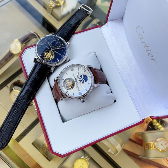 实物拍摄卡地亚 Cartier 精品男士腕表